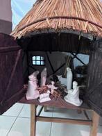 Kerststal, Ophalen, Gebruikt