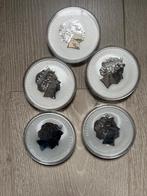 Verschillende zeldzame 10 oz zilveren munten Lunar II, Ophalen of Verzenden, Losse munt, Zilver