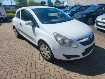 Opel corsa  D, Auto's, Opel, Zwart, Wit, Bedrijf, Euro 4
