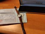 Vintage Pontiac Quartz Dameshorloge (doos + certificaat), Handtassen en Accessoires, Horloges | Dames, Overige merken, Staal, Gebruikt