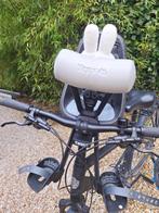 Thule Yepp mini fietsstoeltje montage voorzijde met slaaprol, Fietsen en Brommers, Fietsaccessoires | Fietsstoeltjes, Voetsteuntjes