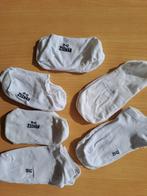6 paar witte sneakersokjes  39-42, Kleding | Dames, Sokken en Kousen, Ophalen, Zo goed als nieuw, Maat 39 t/m 42, Wit