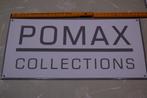 Enseigne Emaillée  POMAX Collections, Collections, Comme neuf, Enlèvement ou Envoi, Panneau publicitaire