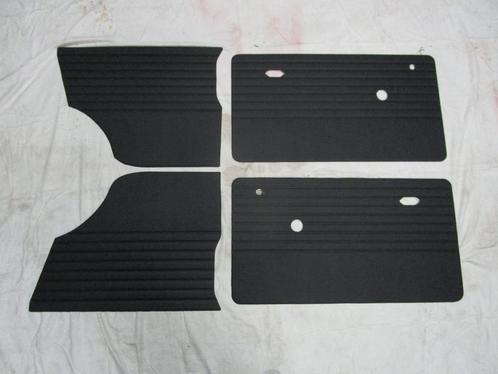 set deurpanelen - MONTE CARLO - zwart - CLASSIC MINI COOPER, Auto-onderdelen, Interieur en Bekleding, Mini, Oldtimer onderdelen