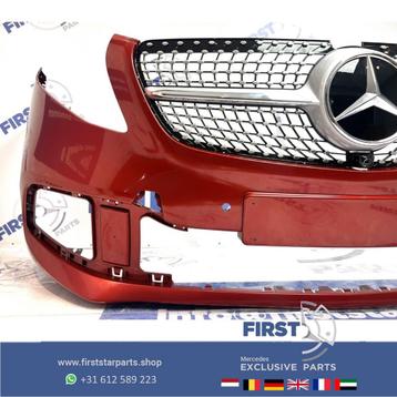W447 V KLASSE FACELIFT VOORBUMPER + DIAMOND GRIL ROOD ORIGIN beschikbaar voor biedingen