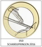 5 euro Finland 2016 SCHANSSPRINGEN, Postzegels en Munten, Munten | Europa | Euromunten, Ophalen of Verzenden, Finland, 5 euro