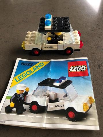 Lego politiewagen vintageset 6623