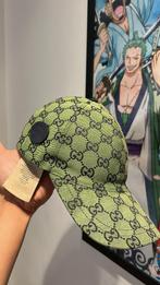 Gucci groene GG-pet, Kleding | Heren, Hoeden en Petten, Ophalen of Verzenden, Zo goed als nieuw, Pet
