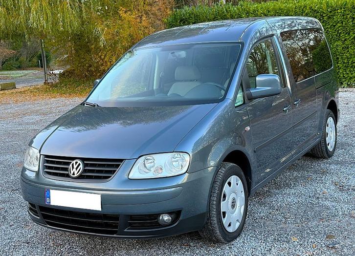 Volkswagen Caddy Maxi 1.9 TDi 7 zitplaatsen Automaat, Auto's, Volkswagen, Particulier, Te koop, Caddy Maxi, ABS, Airbags, Airconditioning