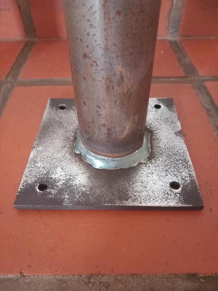 Industriële stalen poten, Huis en Inrichting, Tafels | Bijzettafels, Nieuw, Ophalen of Verzenden