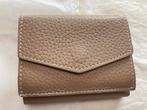Kleine portemonnee, Ophalen, Zo goed als nieuw, Beige, Leder