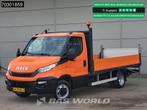 Iveco Daily 35C14 Open Laadbak Dubbelucht 3,5t Trekhaak Navi, Auto's, 100 kW, Stof, Gebruikt, Euro 6