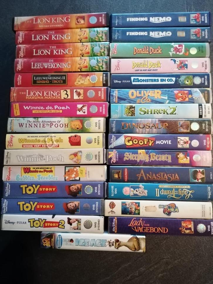 VHS tekenfilm 3, Cd's en Dvd's, VHS | Kinderen en Jeugd, Zo goed als nieuw, Tekenfilms en Animatie, Tekenfilm, Ophalen of Verzenden