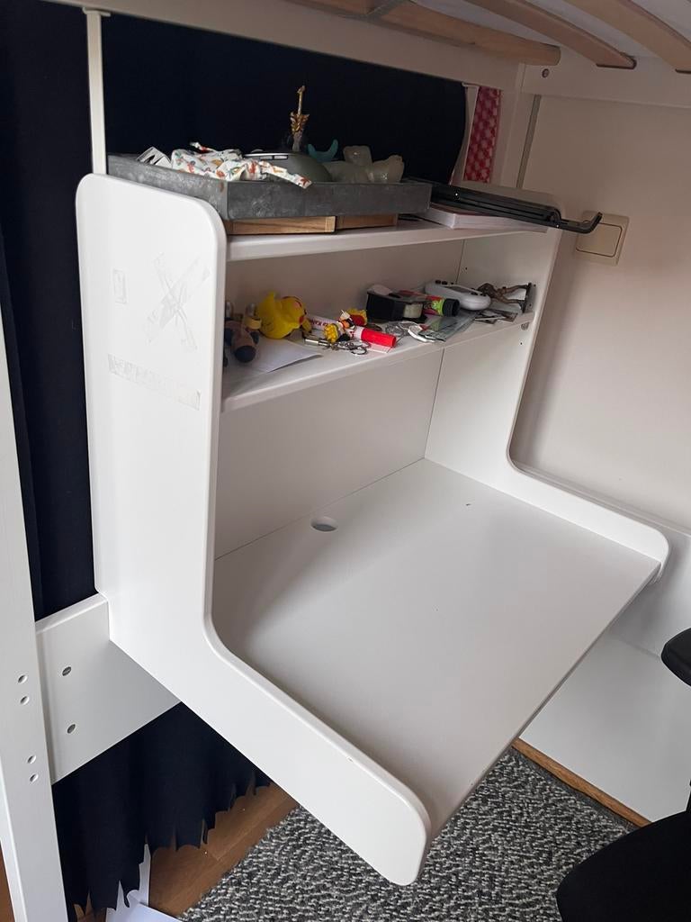 FLEXA Bureau pour lit mezzanine, Enfants & Bébés, Chambre d'enfant | Lits superposés & Lits mezzanines, Comme neuf, Lit mezzanine