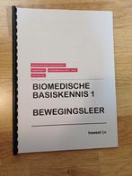 Biomedische basiskennis 1 - bewegingsleer, Boeken, Ophalen of Verzenden