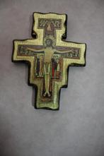 Franciscaans kruisbeeld van San Damiano in Byzantijnse stijl, Antiek en Kunst, Ophalen