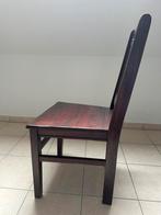 Belle chaise marron foncé, Maison & Meubles, Chaises, Comme neuf, Bois, Enlèvement ou Envoi