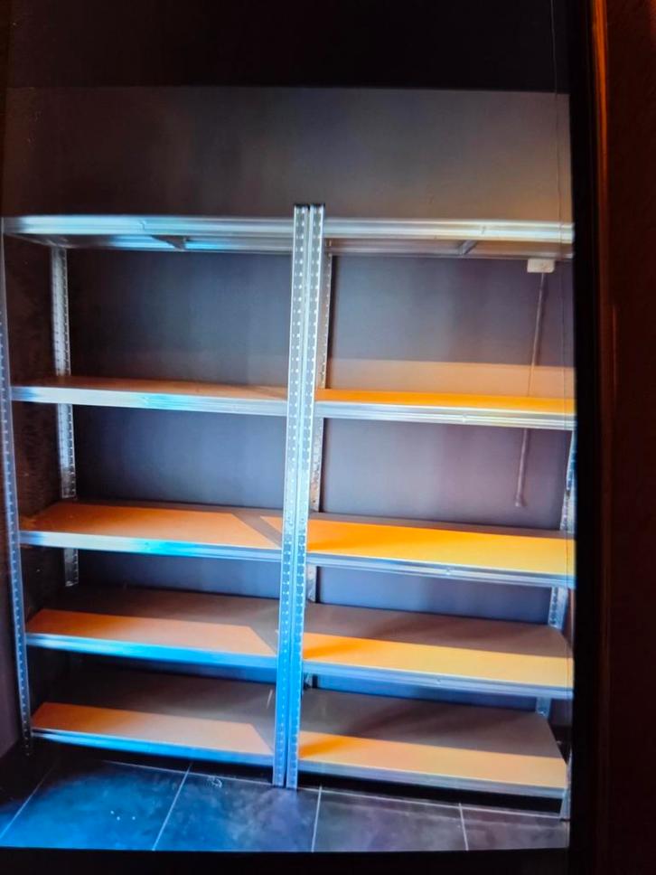 2 opbergrekken, Huis en Inrichting, Kasten | Stellingkasten, Ophalen