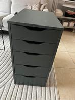 Ikea Ladekast / bureaukast blauw, Huis en Inrichting, Ophalen, Zo goed als nieuw