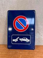 Emaille bord - Verboden te parkeren, Ophalen of Verzenden, Gebruikt