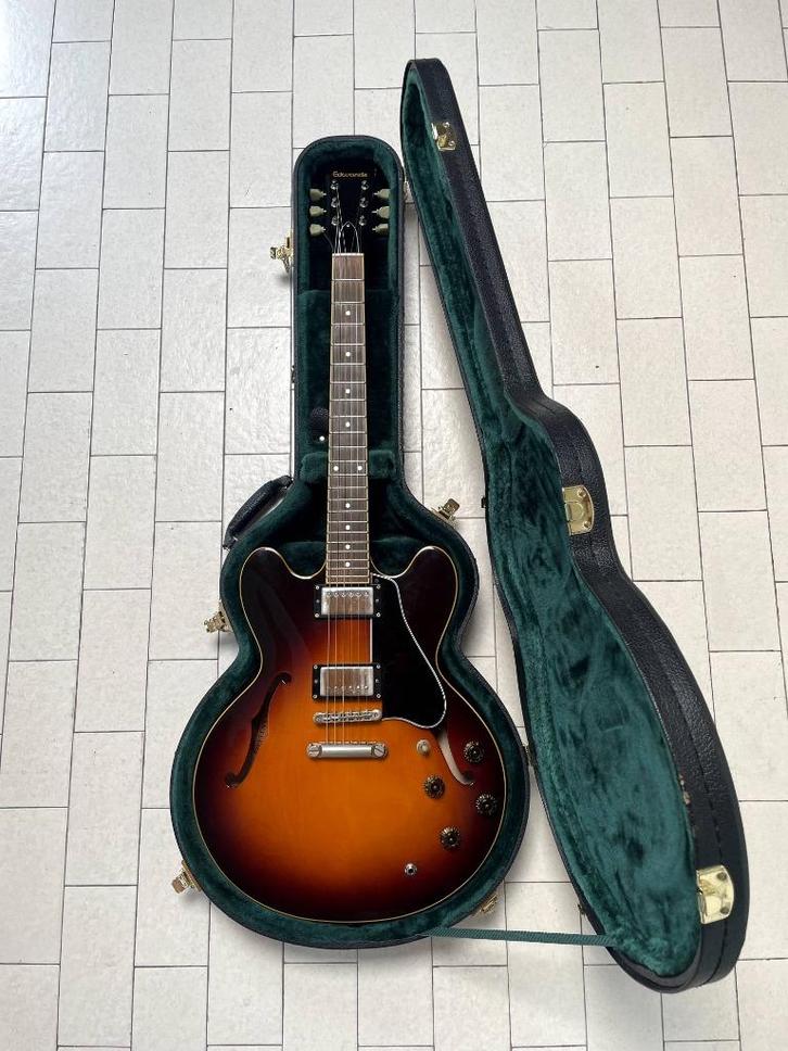 EDWARDS E-SA-160LTS, Muziek en Instrumenten, Snaarinstrumenten | Gitaren | Elektrisch, Gebruikt, Semi-solid body, Overige merken