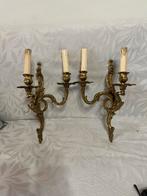 Paires dapplique, Antiek en Kunst, Antiek | Kandelaars, Ophalen of Verzenden
