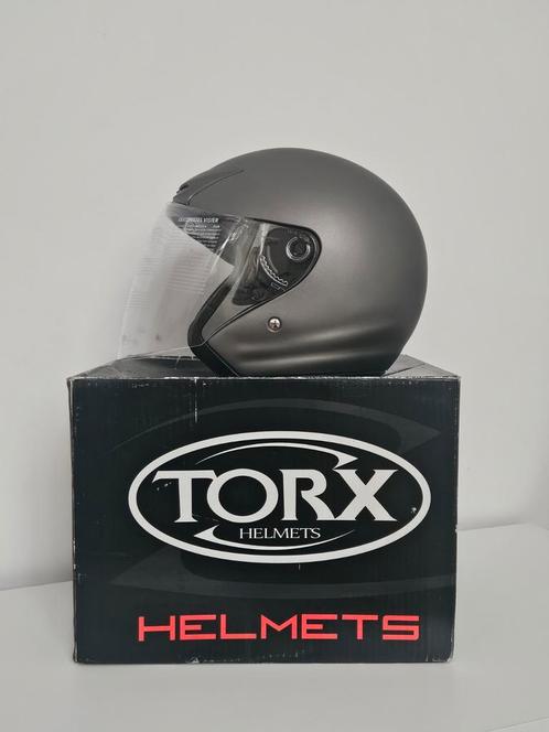 Helmen Jet Torx Motorhelm, Motoren, Kleding | Motorhelmen, Dames, Heren, Kinderen, Jethelm, S, Overige merken, Nieuw zonder kaartje