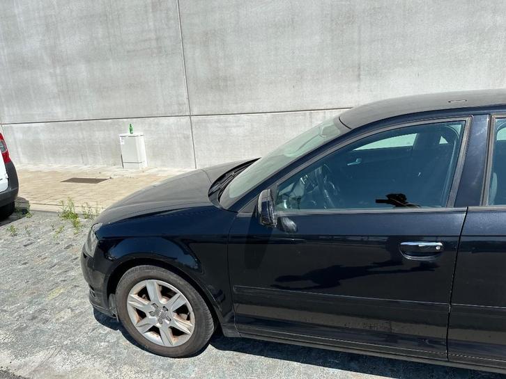Auto, Auto's, Audi, Particulier, A3, Cruise Control, Diesel, Euro 5, Berline, 5 deurs, Automaat, Zwart, Grijs, Stof, Achterwielaandrijving