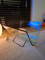 Joli porte-journaux ou porte-revues en verre sécurit.  FIAM, Enlèvement