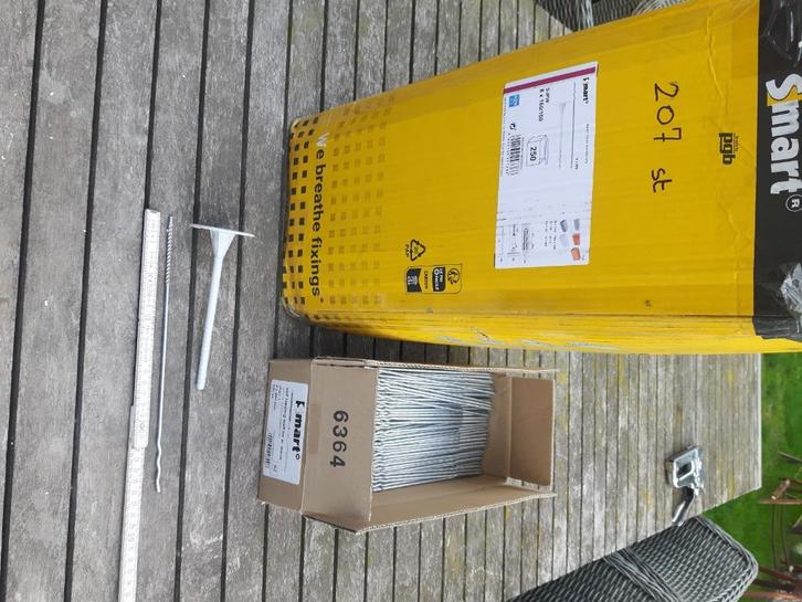 spouwpluggen, Doe-het-zelf en Bouw, Isolatie en Afdichting, Nieuw, Muurisolatie, Overige materialen, 8 tot 12 cm, Ophalen