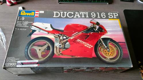 Revell Ducati 916 SP 1:9 (1998), Hobby en Vrije tijd, Modelbouw | Auto's en Voertuigen, Zo goed als nieuw, Revell, Ophalen of Verzenden