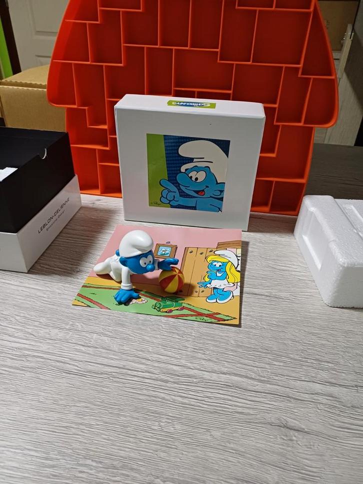 Babysmurfen Leblon, Verzamelen, Stripfiguren, Zo goed als nieuw, Beeldje of Figuurtje, Smurfen, Ophalen of Verzenden