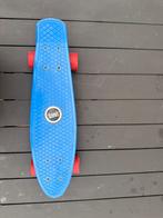 Penny Board Stijl - Blauw met Rode Wielen, Ophalen, Zo goed als nieuw, Skateboard
