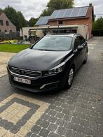 Peugeot 508sw 1.6hdi  2017. Euro6b, Auto's, Peugeot, 1600 cc, Zwart, Leder, 5 deurs