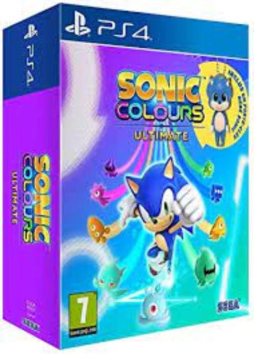 Jeu PS4 Sonic Colours : Ultimate day one Edition. Neuf., Consoles de jeu & Jeux vidéo, Jeux | Sony PlayStation 4, Neuf, Autres genres
