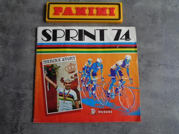 ALBUM D'AUTOCOLLANTS PANINI SPRINT 74 EDDY MERCKX ! ! ! anné, Enlèvement ou Envoi, Autocollant