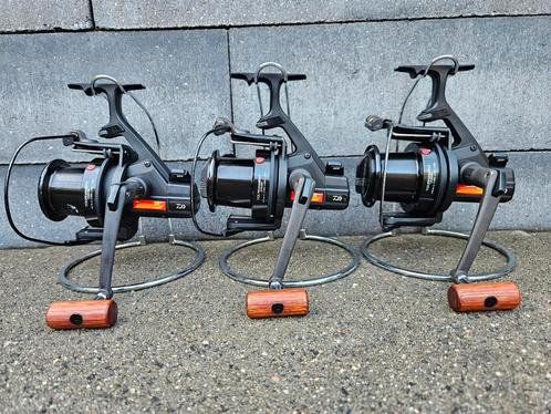 3 Daiwa Whisker Tournament TS5000BE Custom, Watersport en Boten, Hengelsport | Karpervissen, Zo goed als nieuw, Ophalen of Verzenden