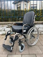 Vermeiren V200 opvouwbare rolstoel nieuwstaat, Diversen, Rolstoelen, Inklapbaar, Zo goed als nieuw, Duwrolstoel