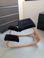 Kniestoel Varier, Huis en Inrichting, Ophalen, Zwart, Zo goed als nieuw, Bureaustoel