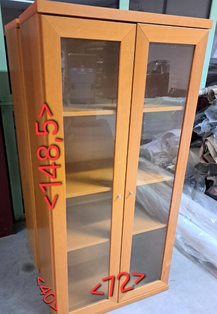 Vitrinekast, boekenkast, Huis en Inrichting, Kasten | Vitrinekasten, Zo goed als nieuw, 100 tot 150 cm, 50 tot 100 cm, 25 tot 50 cm