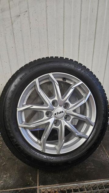5x112 Rial velgen + banden nieuwstaat 16" beschikbaar voor biedingen
