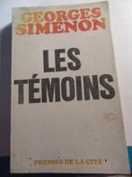V Les témoins de Georges Simenon Presses de la cité, Enlèvement, Utilisé
