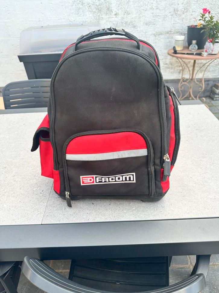 Facom. Rugzak Laptop tas, Handtassen en Accessoires, Tassen | Schooltassen, Zo goed als nieuw, Rugtas, 40 tot 50 cm, 40 tot 50 cm