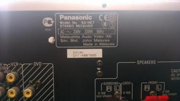 Prachtige versterker reicever Panasonic koopje  beschikbaar voor biedingen