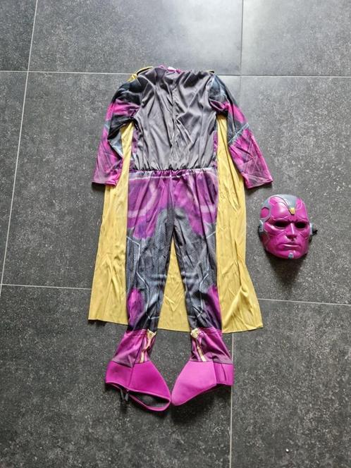Verkleedpak : Avengers The Vision maat medium, Kinderen en Baby's, Carnavalskleding en Verkleedspullen, Gebruikt, Jongen of Meisje