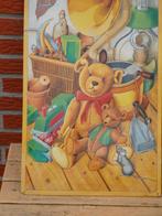 retro e-maille bord met beer, Verzenden