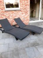 Ligbedden rotan, Tuin en Terras, Ophalen, Gebruikt, Rotan