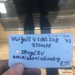 Vw Golf 4 2003  5drs 2.0 B Wagennr 2500056 Buitenspiegel ele, Auto-onderdelen, Gebruikt, -, -, Ophalen of Verzenden