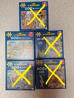 Puzzle 500 pièces Jan Van Haasteren, Ophalen, Zo goed als nieuw, Legpuzzel