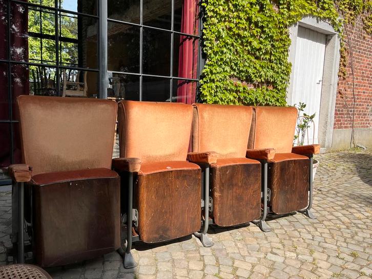 Rij bioscoopzetels, Huis en Inrichting, Zetels | Zetels, Ophalen